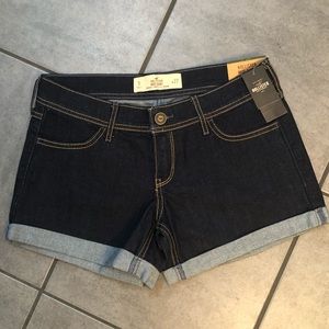 Hollister jean shorts